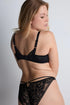 Aubade Love Soul Shoulder Full-Cup Bra Black